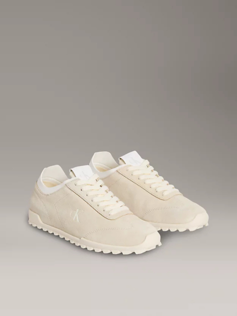 Λευκό Σουέτ Sneakers  Γυναίκα