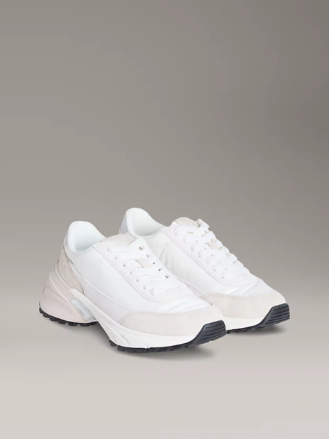 Λευκό Σουέτ Sneakers  Γυναίκα