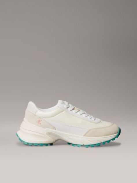 White Suede Trainers  Women