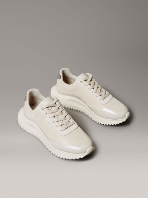 Μπεζ Ultralight Sneakers Με Mirror Εφέ  Γυναίκα