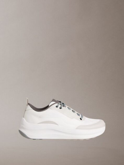 Λευκό Chunky Sneakers Με Emblem Λογότυπο  Γυναίκα