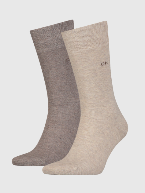Brown CK Men Sock 2P  Men