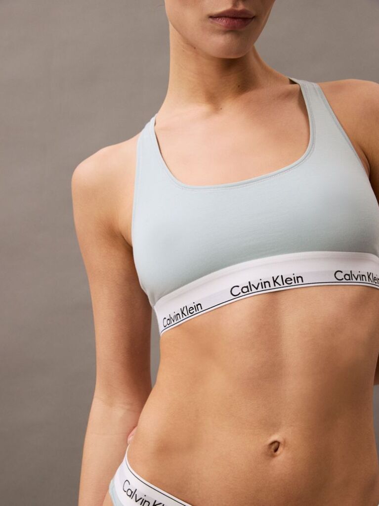Blue Bralette - Modern Cotton  Women