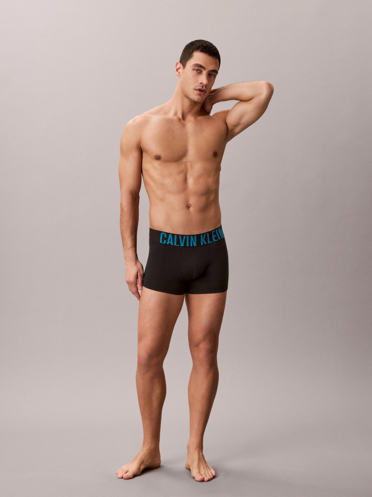 Black 3 Pack Trunks - Intense Power  Men