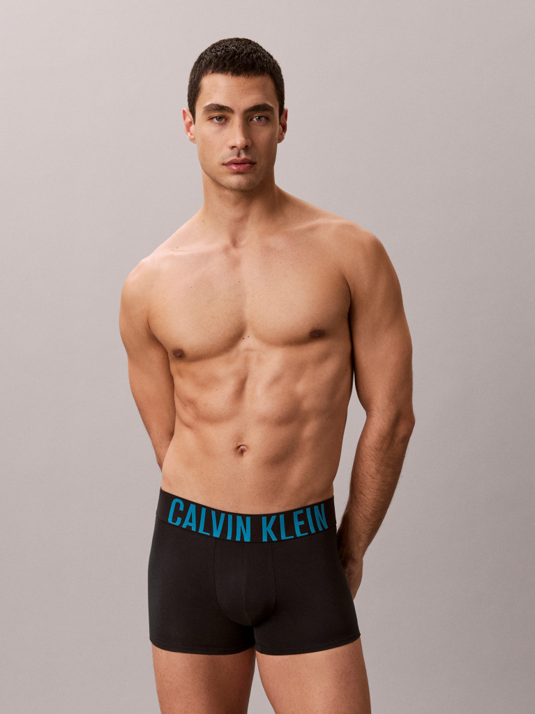 Black 3 Pack Trunks - Intense Power  Men