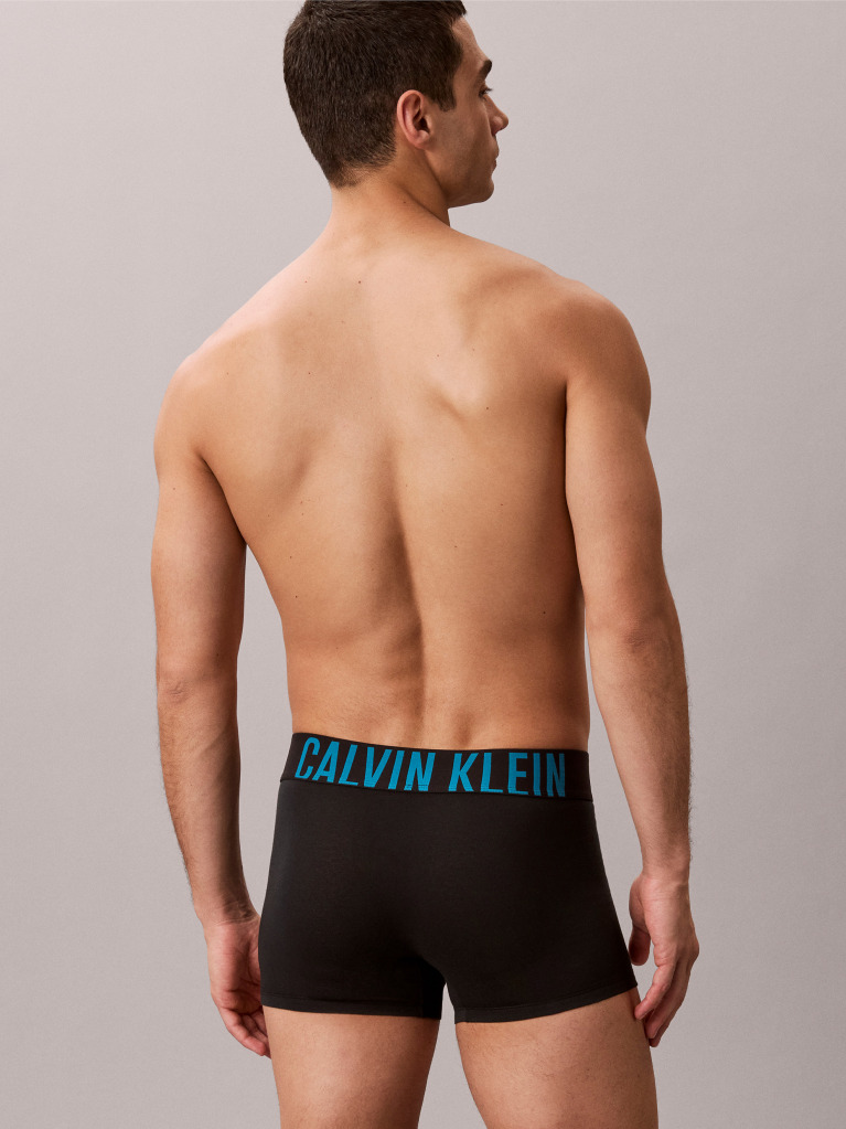 Black 3 Pack Trunks - Intense Power  Men
