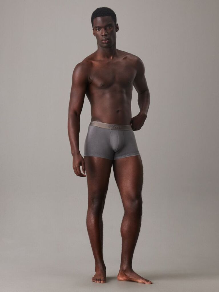 Multi 3 Pack Low Rise Trunks - CK Black  Men