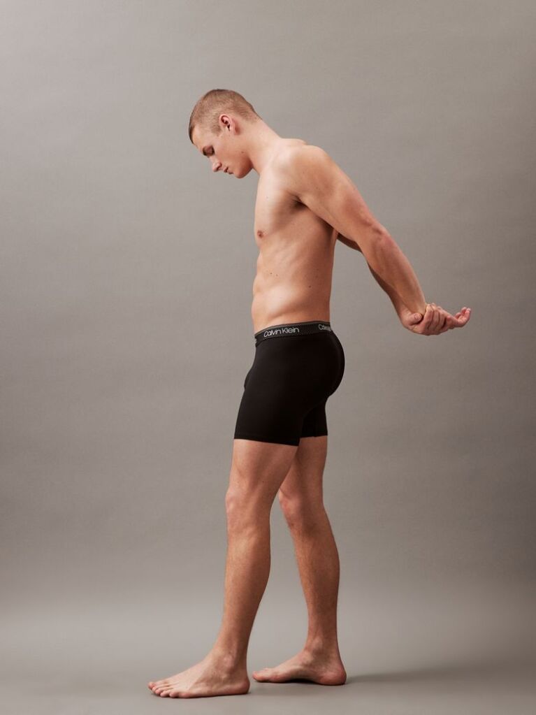 Black Boxer Briefs - Micro Stretch Cooling  Men