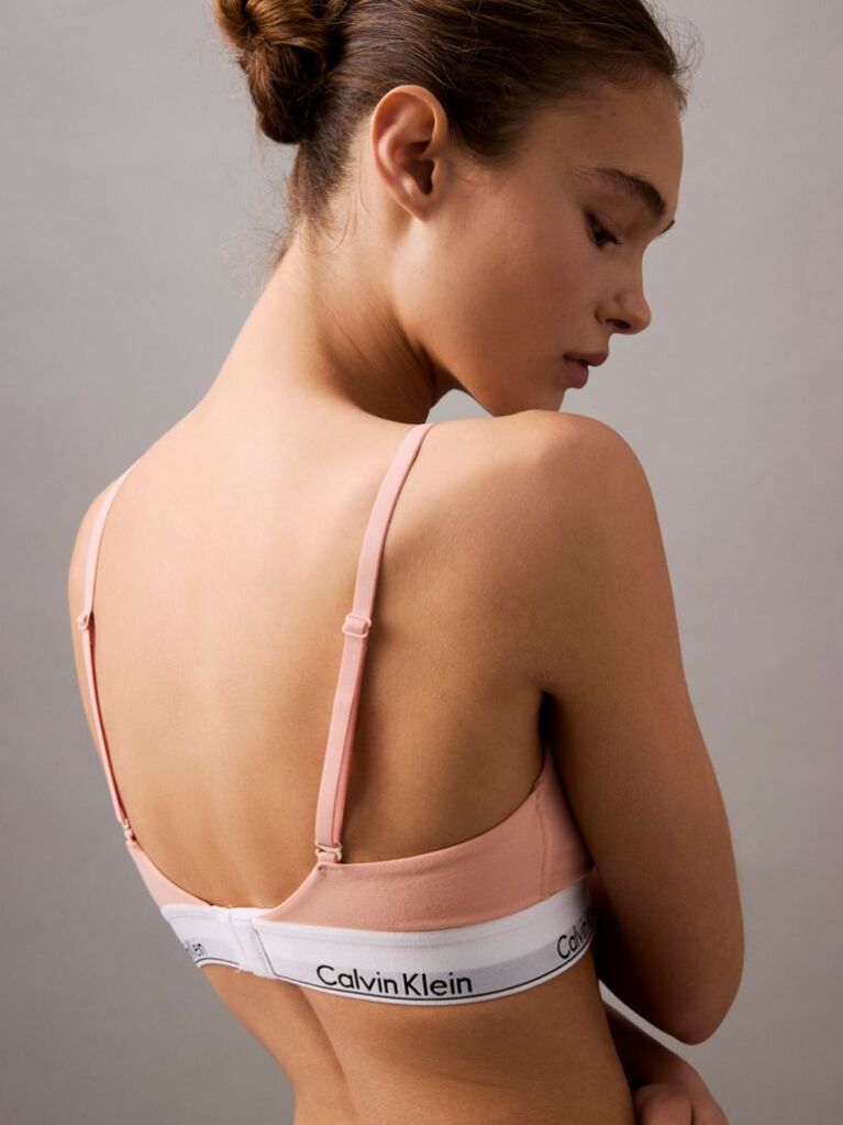 Πορτοκαλί Σουτιεν Τριγωνακι Βαμβακερο - Modern Cotton  Γυναίκα