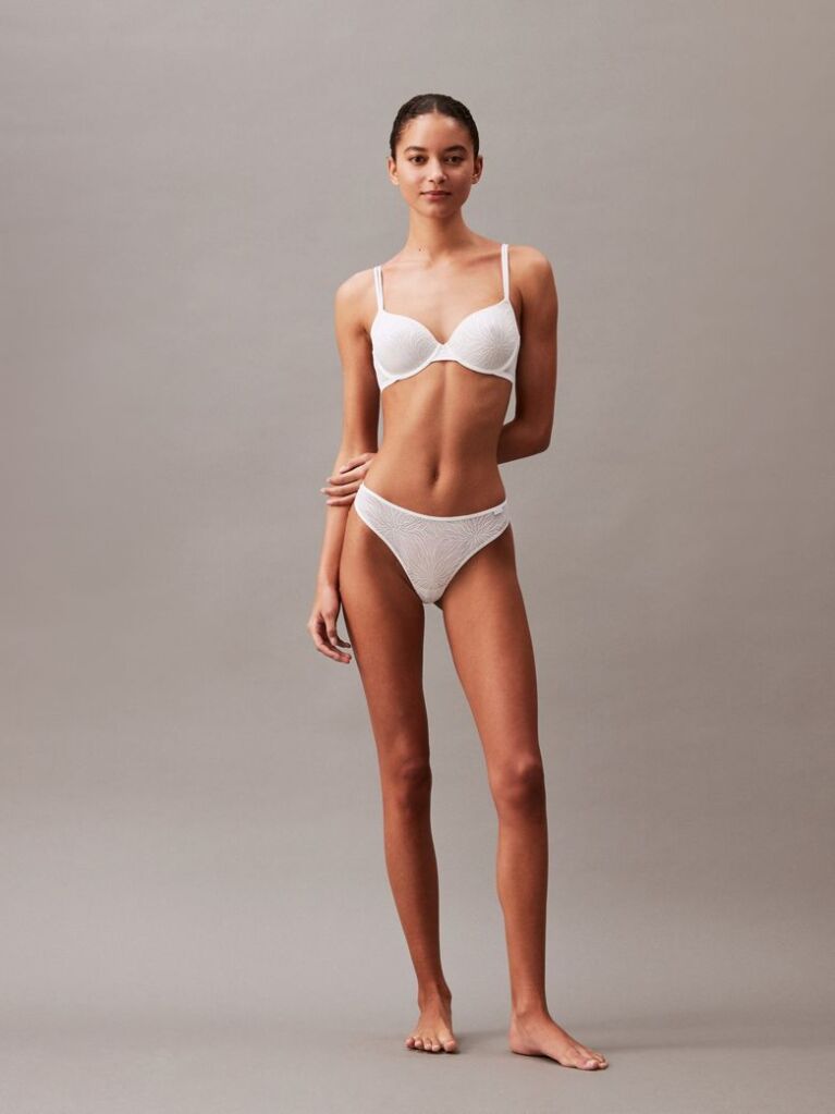 White Thong - Sheer Marquisette  Women