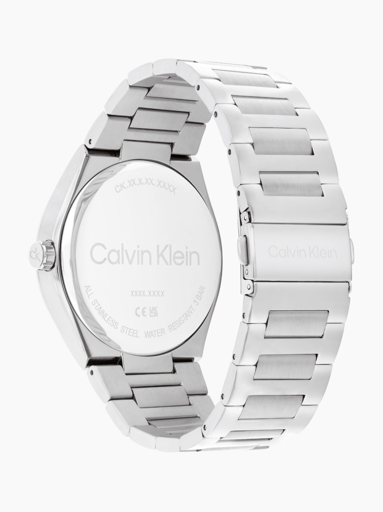 Blue Stainless Steel Watch  Men