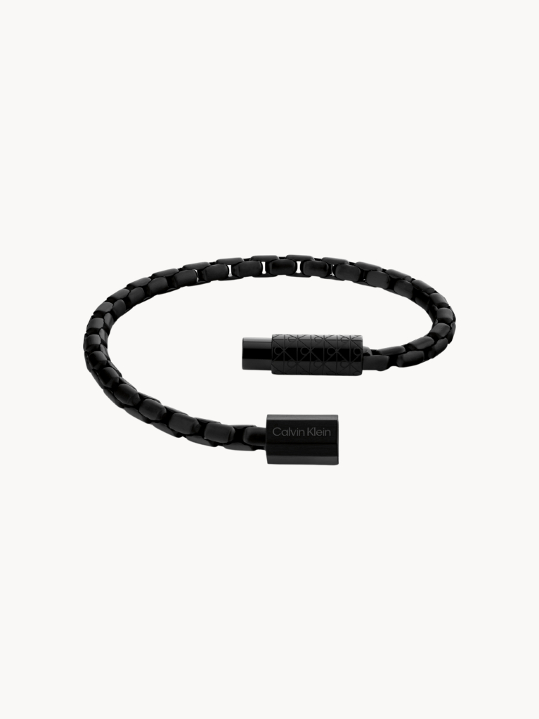 Μαύρο Βραχιόλι Contoured Barrel  Άνδρας