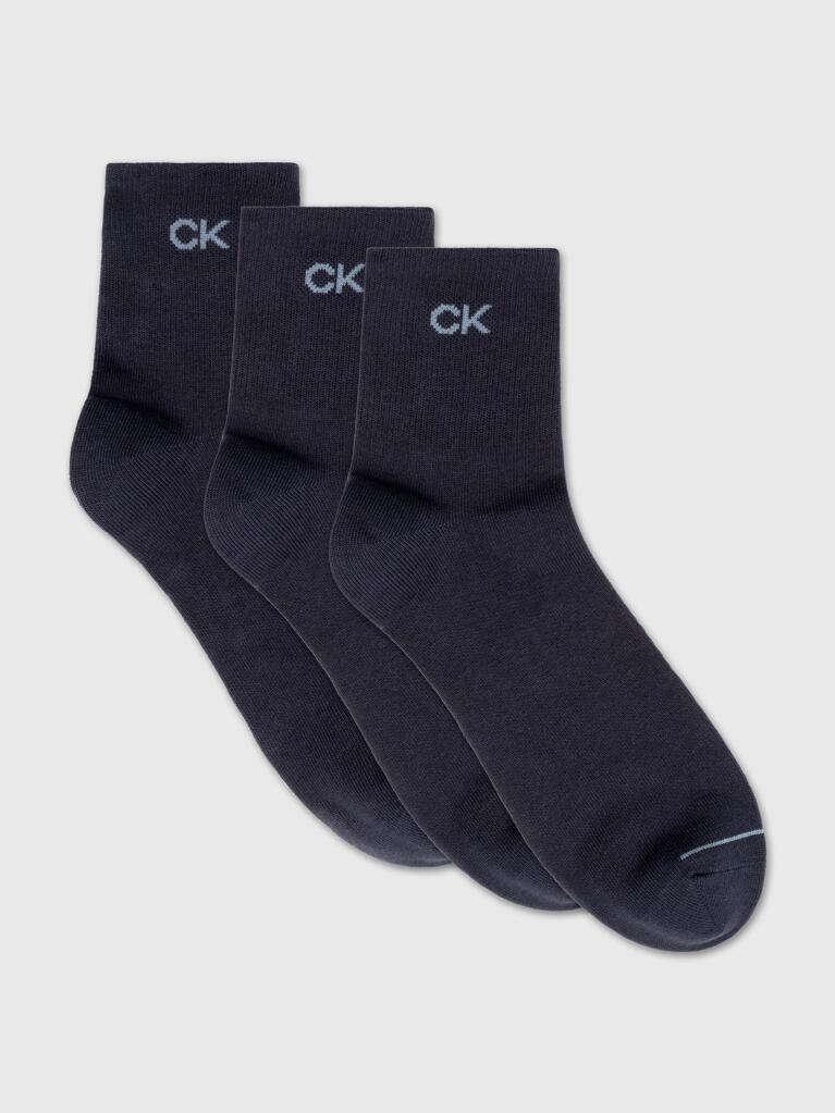 Blue CK Men Short Sock 3P  Men