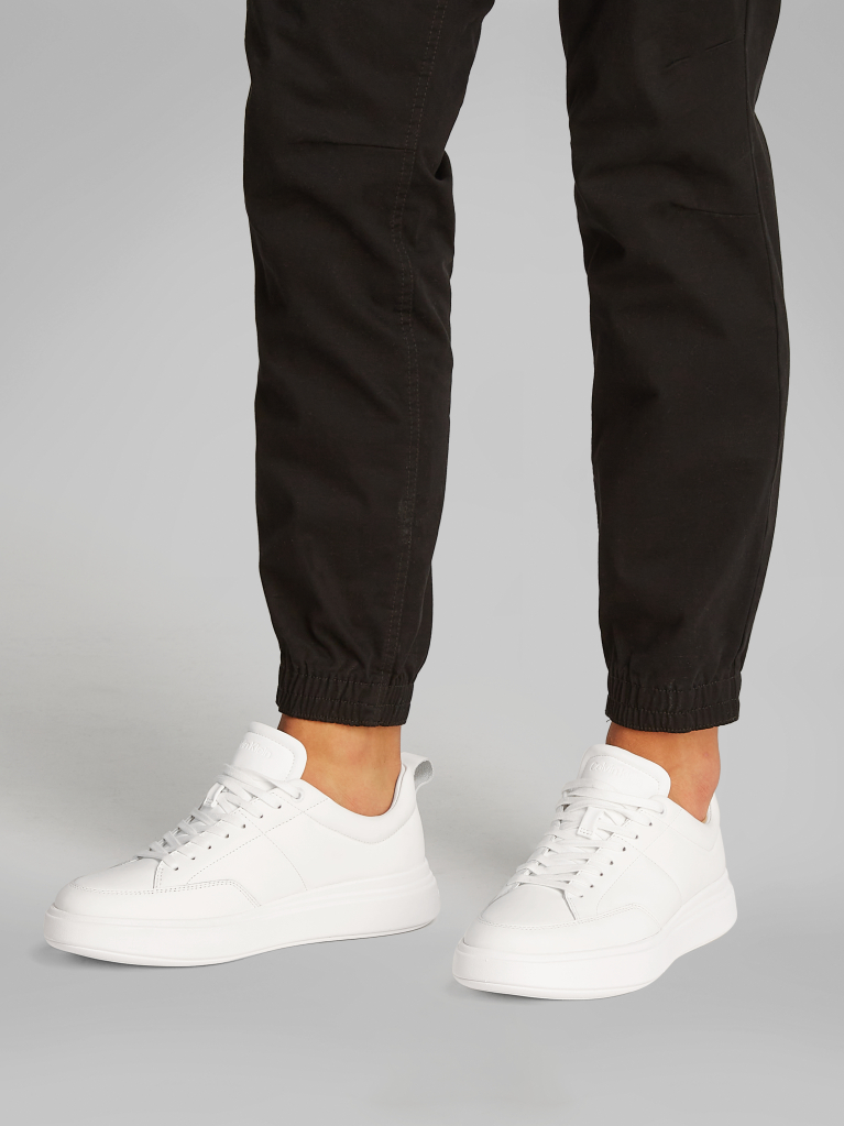 White Low Cut Sneakers  Men