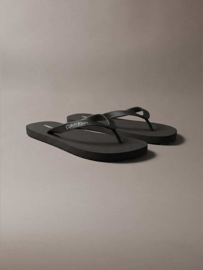 Black Rico - Logo Flip Flops  Men