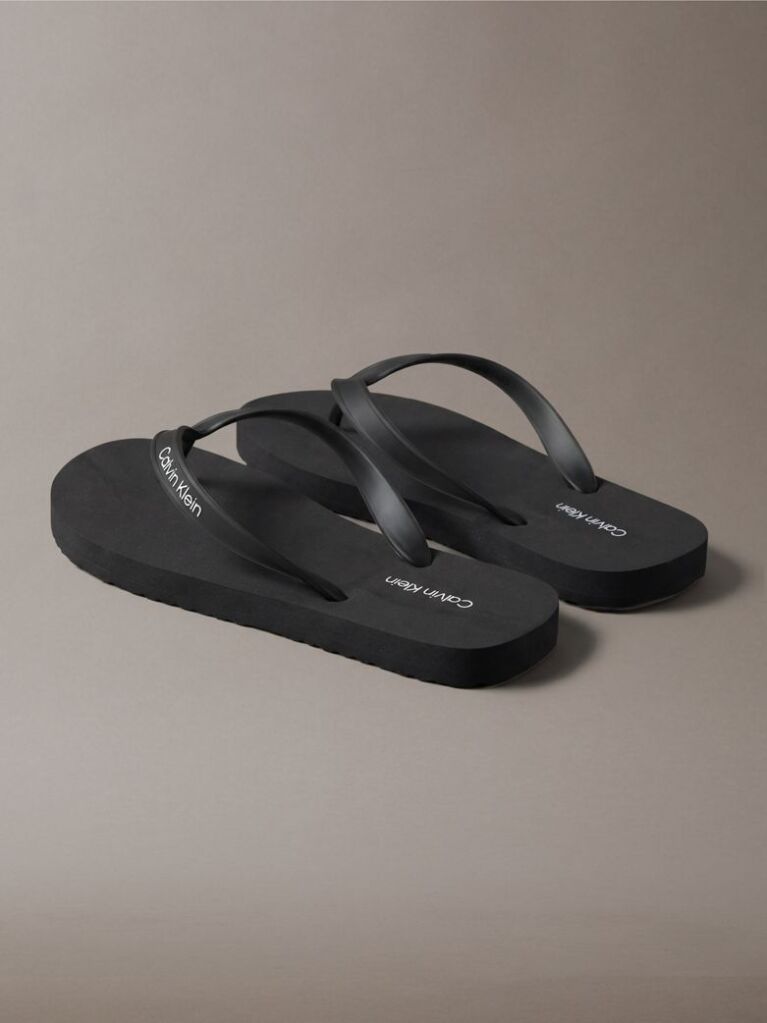 Black Rico - Logo Flip Flops  Men
