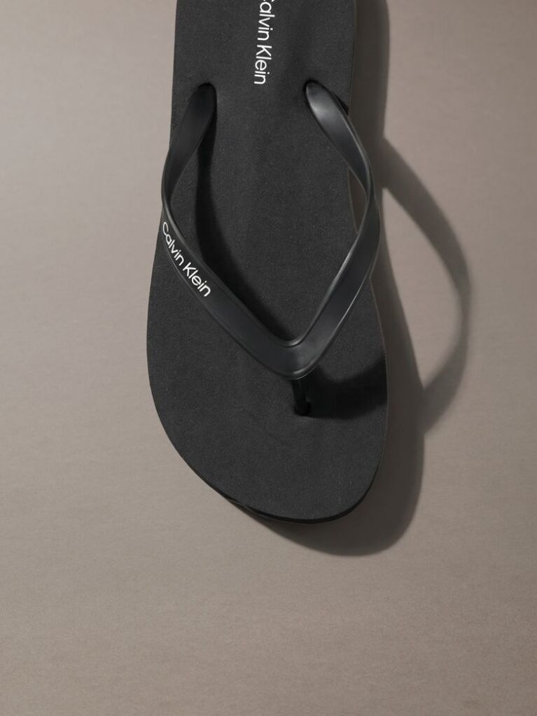 Black Rico - Logo Flip Flops  Men