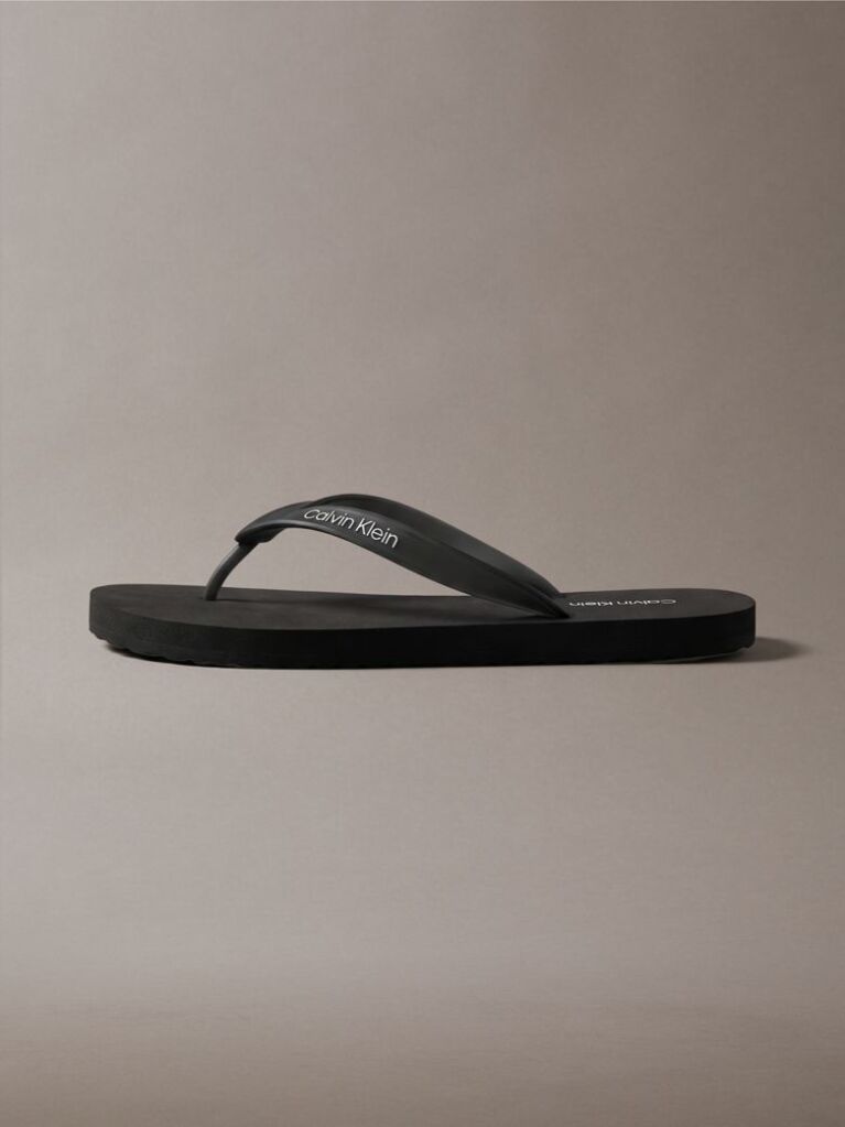 Black Rico - Logo Flip Flops  Men