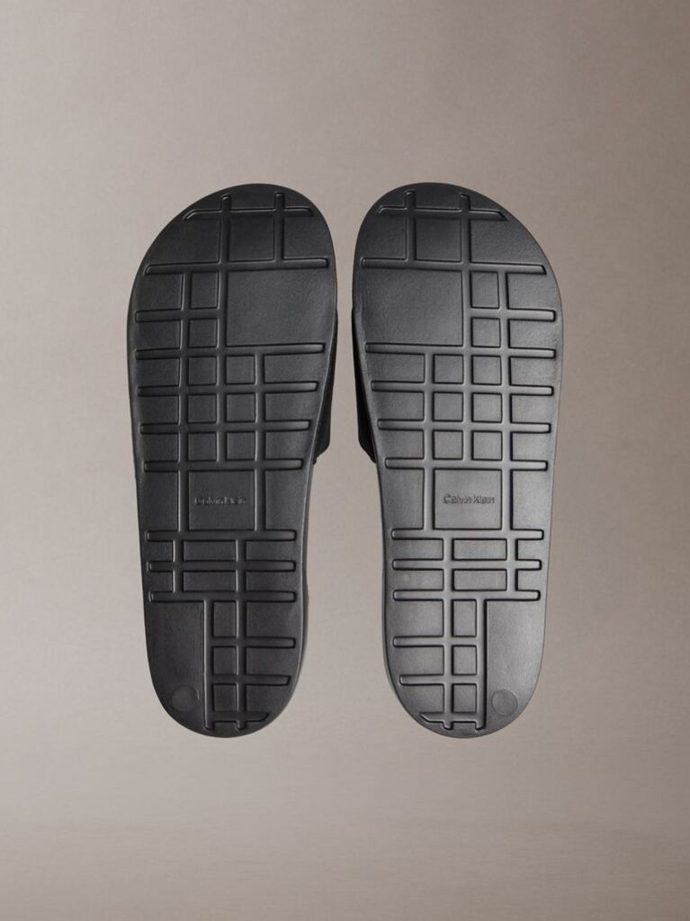 Black Nemo - Canvas Contoured Logo Sliders  Men