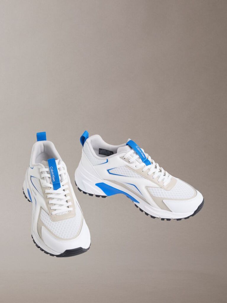Λευκό Trailblazer - Αθλητικά Sneakers Με Δίχτυ  Άνδρας