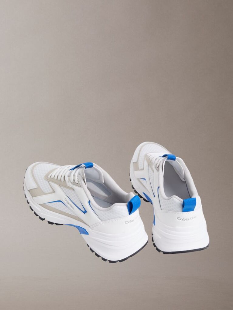 Λευκό Trailblazer - Αθλητικά Sneakers Με Δίχτυ  Άνδρας