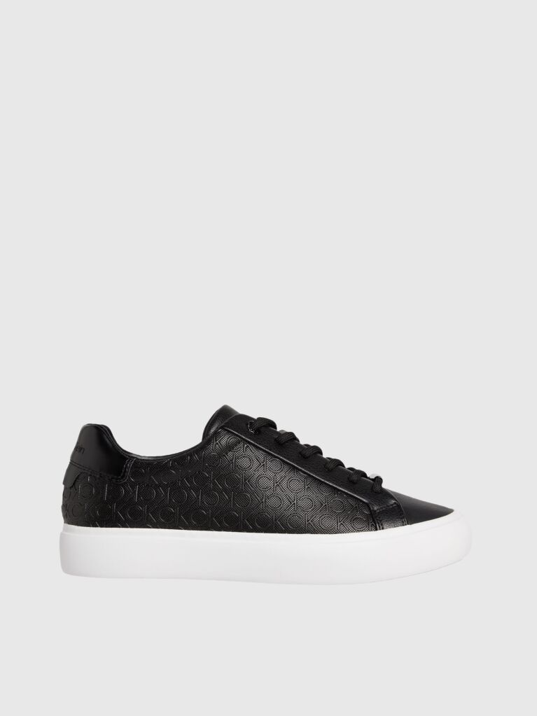 Μαύρο Sneakers Με Λογότυπο  Γυναίκα
