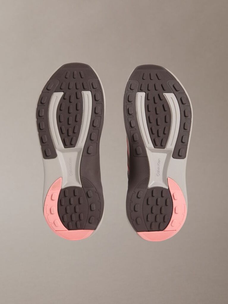 Multi Andrea - Chunky CK Stripe Runner Trainers  Women