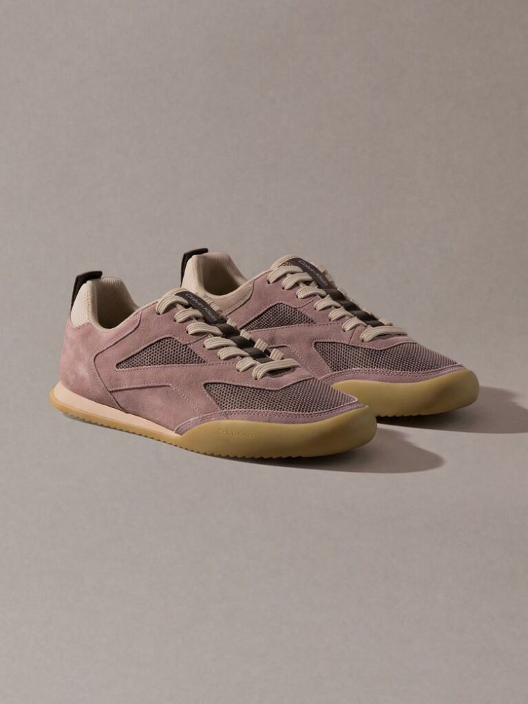 Ροζ CK KAYLA - Sneakers Από Σουέντ  Γυναίκα