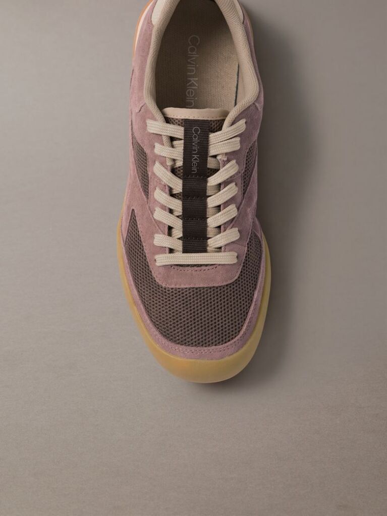 Ροζ CK KAYLA - Sneakers Από Σουέντ  Γυναίκα
