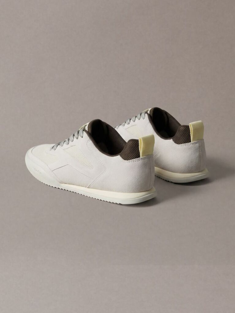 Κίτρινο CK KAYLA - Sneakers Από Σουέντ  Γυναίκα