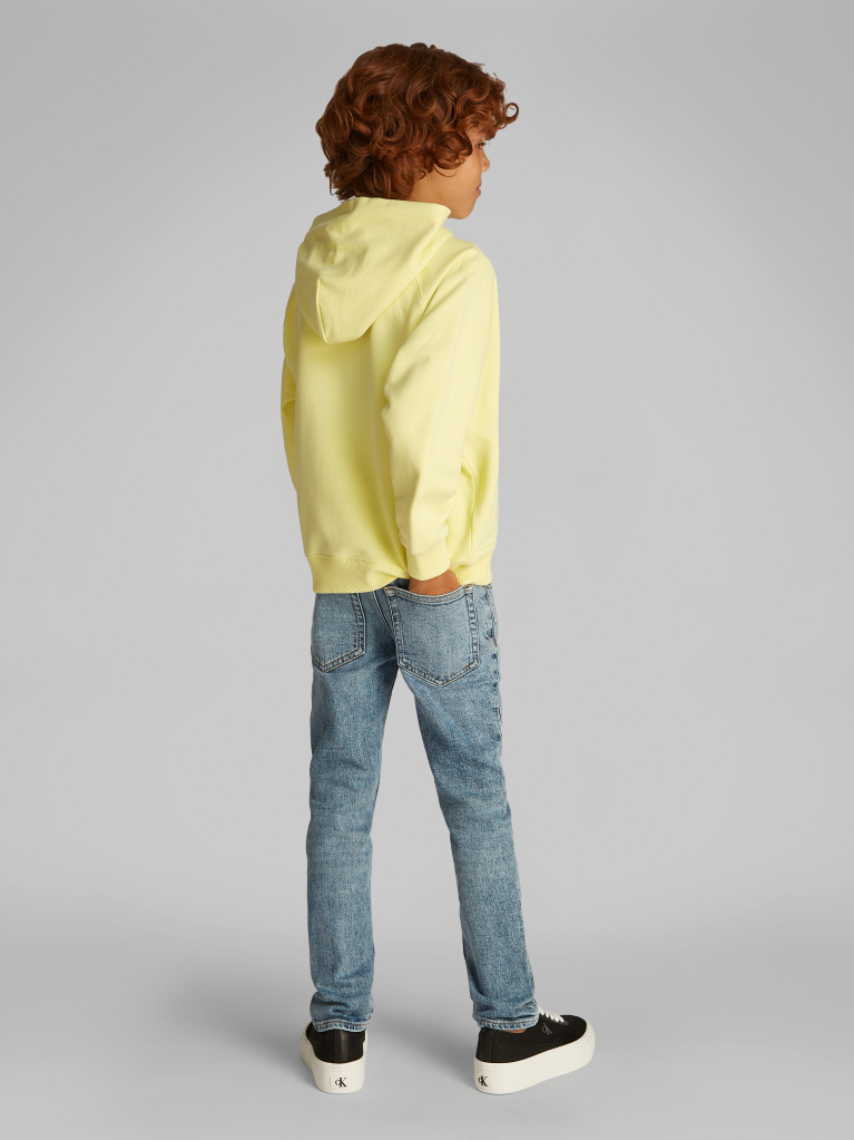 Yellow Logo Hoodie  Boys