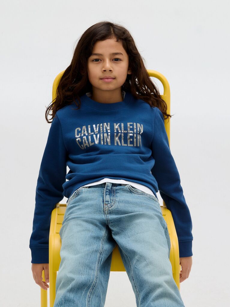 Blue Logo Sweatshirt  Boys