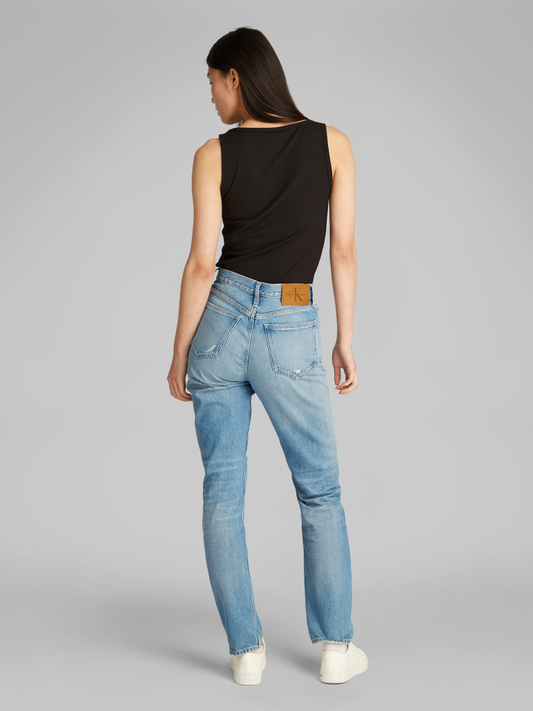 Denim Authentic Slim Straight Jeans  Women