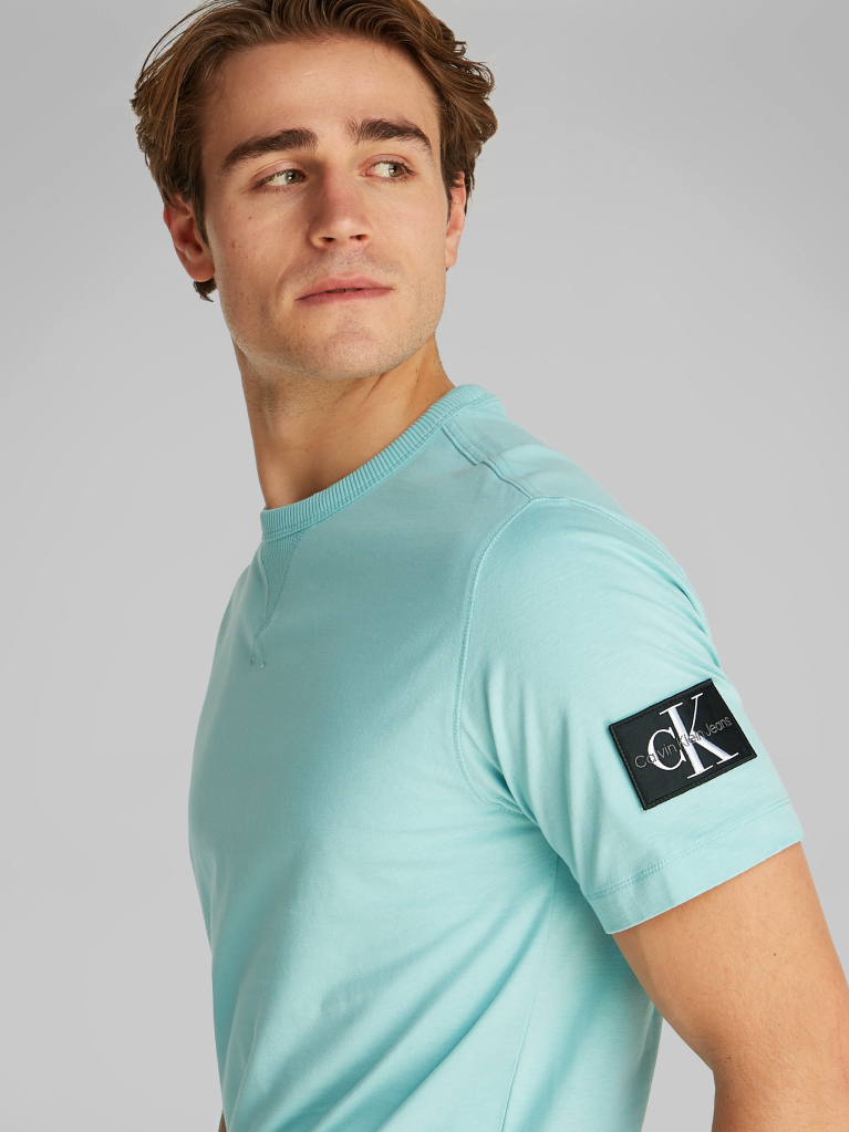 Green Monogram Badge T-shirt  Men