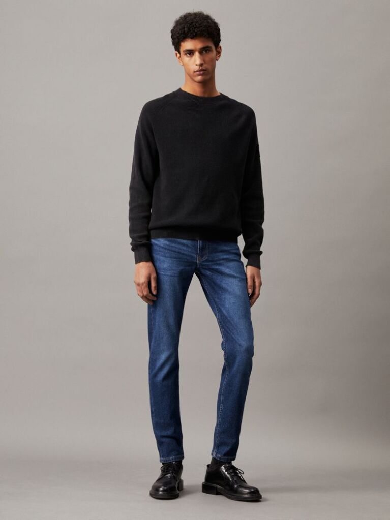 Denim Slim Tapered Jeans  Men