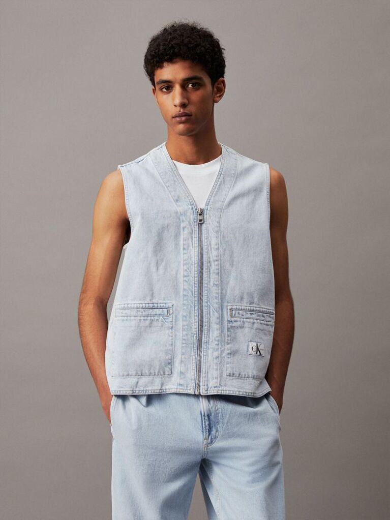 Denim Denim Γιλέκο Με Φερμουάρ  Άνδρας