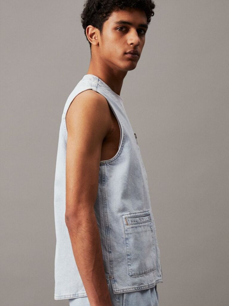 Denim Denim Γιλέκο Με Φερμουάρ  Άνδρας