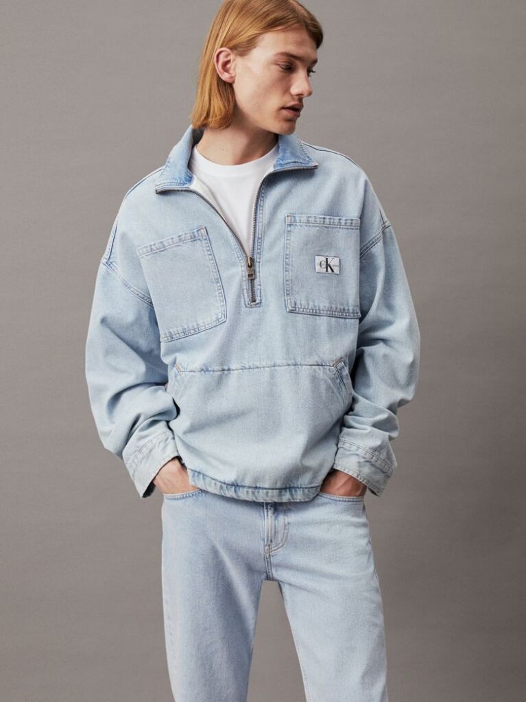 Denim Denim Anorak  Men