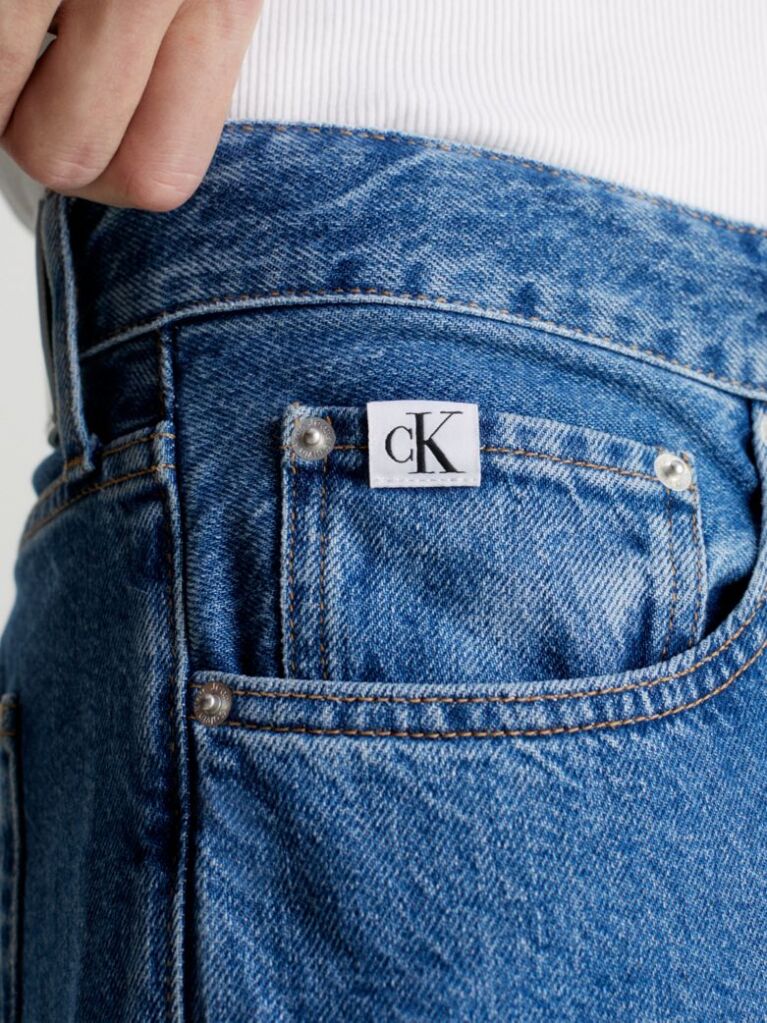 Denim 90's Loose Cargo Jeans  Men