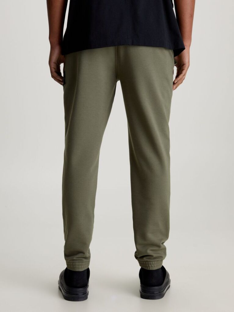 Green Skinny Technical Badge Pants  Men