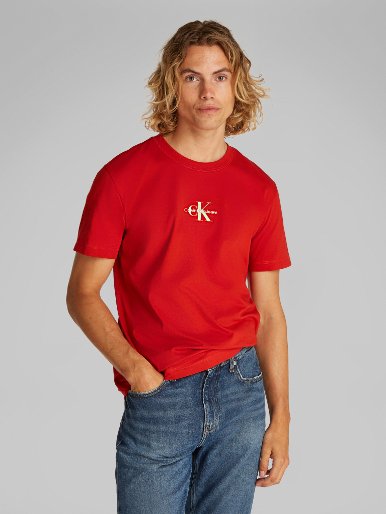 Red Monogram T-shirt  Men
