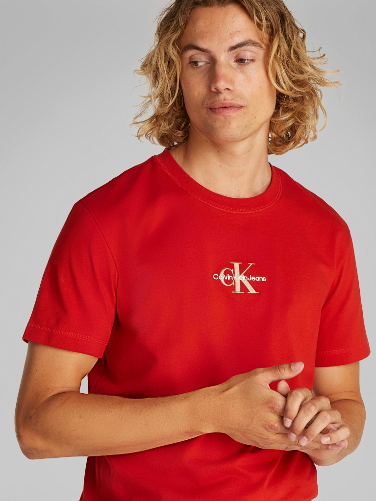Red Monogram T-shirt  Men