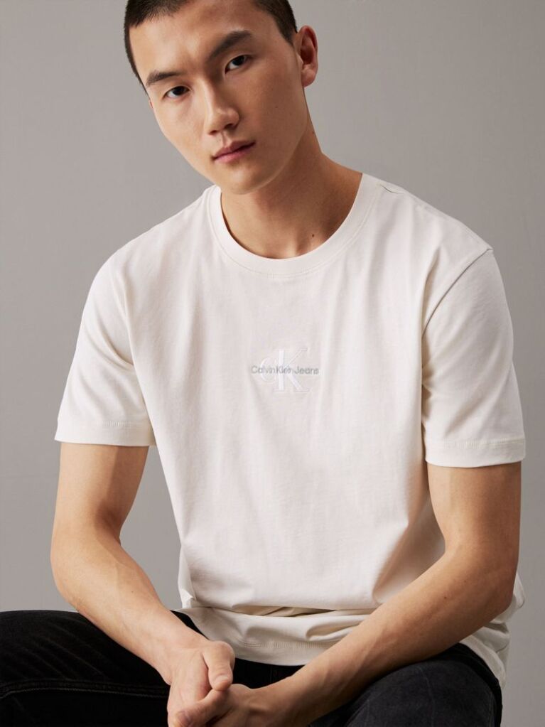 White Monogram T-shirt  Men