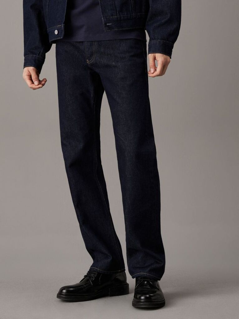 Denim Τζιν Σε Ίσια Γραμμή  Άνδρας