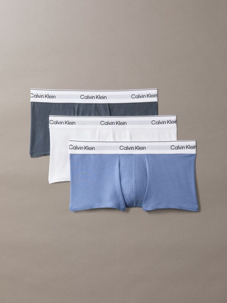 Multi Σετ 3 Χαμηλόμεσα Μπόξερ - Icon Cotton Stretch  Άνδρας