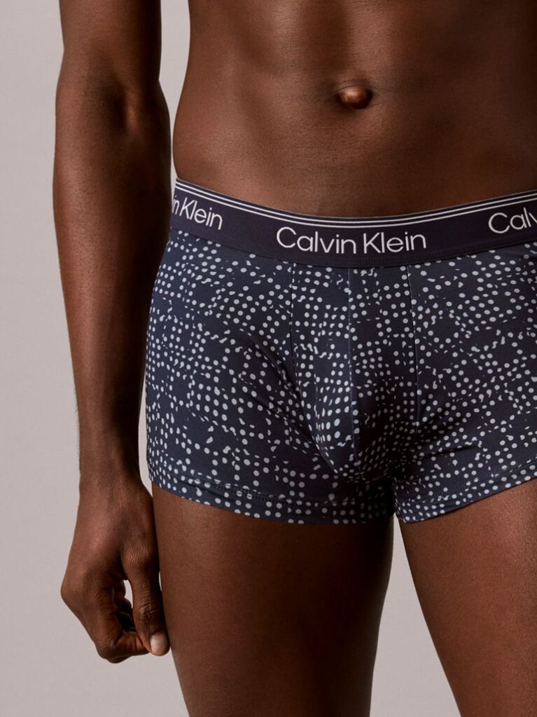 Multi 3 Pack Low Rise Trunks - Microfibre Stretch  Men