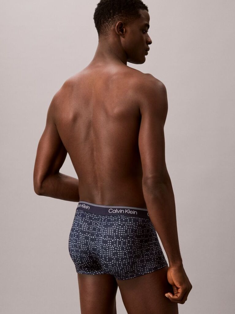 Multi 3 Pack Low Rise Trunks - Microfibre Stretch  Men