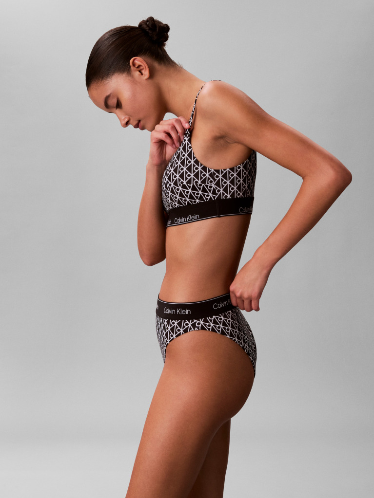 Black Bralette Bikini Top - CK Icon  Women