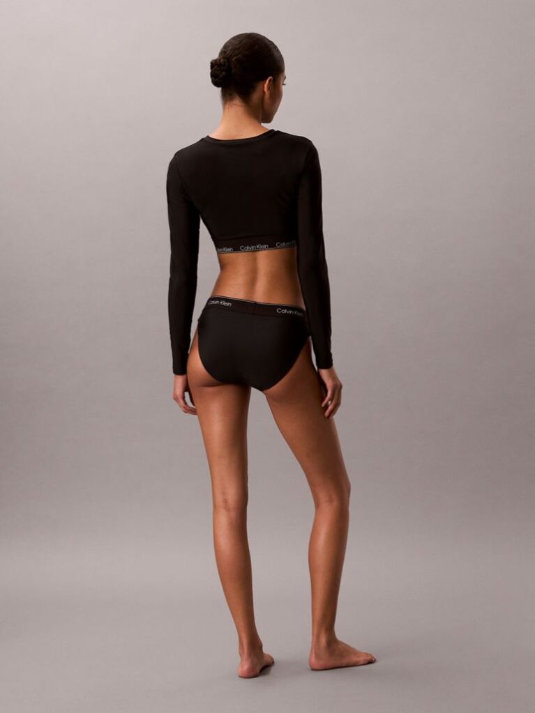 Black Bikini Bottoms - CK Icon  Women