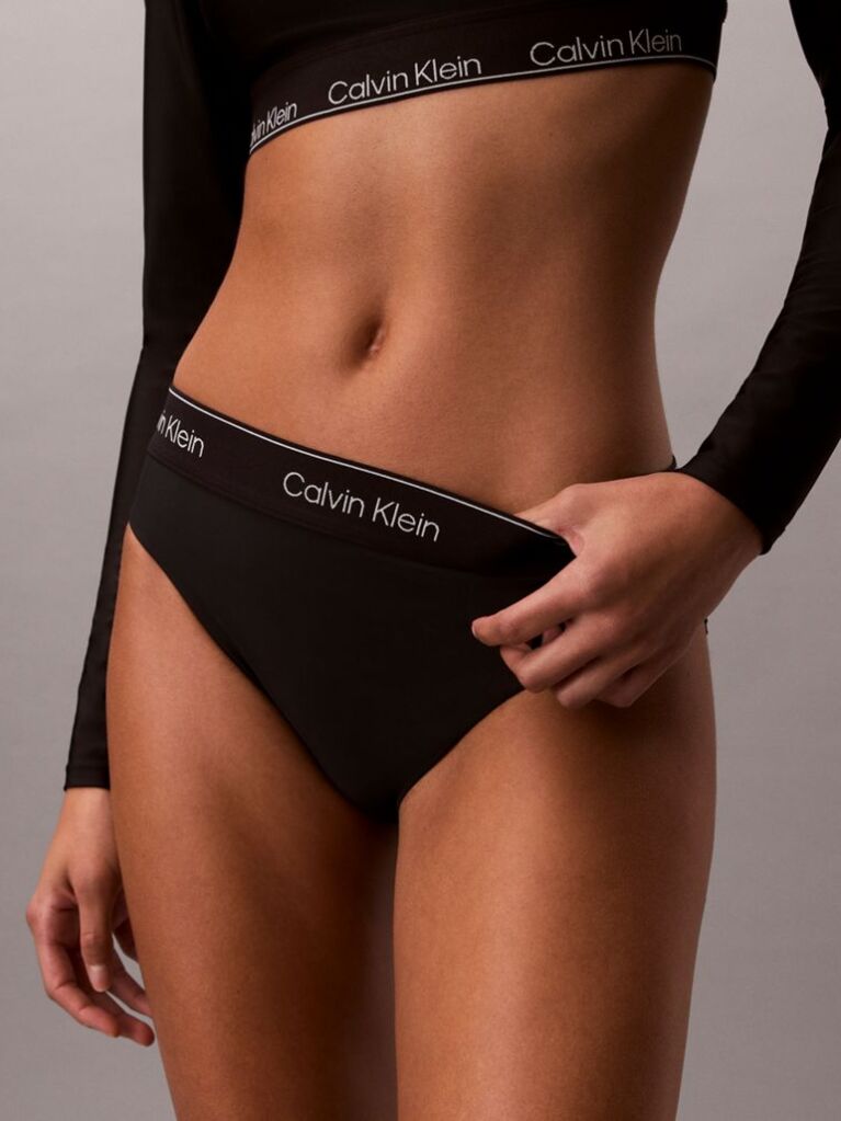 Black Bikini Bottoms - CK Icon  Women